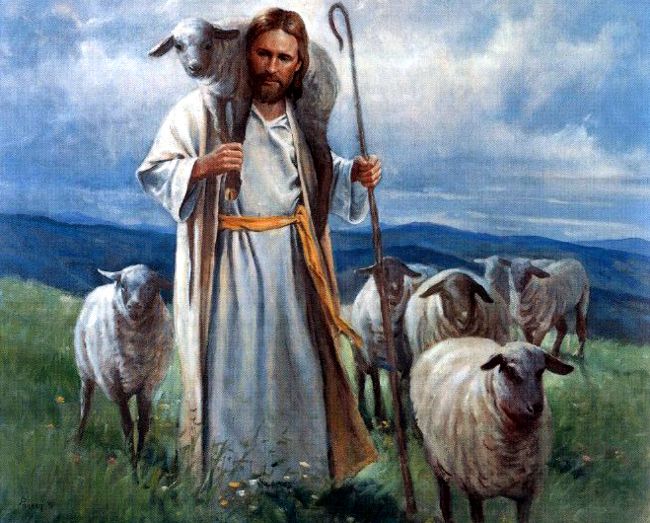 Resultado de imagen para En aquel tiempo, Jesús habló así: «Yo soy el buen pastor. El buen pastor da su vida por las ovejas. Pero el asalariado, que no es pastor, a quien no pertenecen las ovejas, ve venir al lobo, abandona las ovejas y huye, y el lobo hace presa en ellas y las dispersa,
