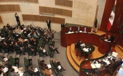 Los magistrados del Tribunal Electoral del Poder Judicial de la Federación (TEPJF) resuelvan...