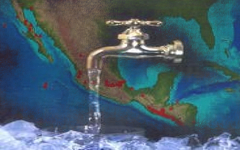 La Ciudad de México se está hundiendo debido a la cantidad de agua extraída de...