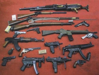 "La mayoría de las armas contrabandeadas sirven para apoyar operaciones de...