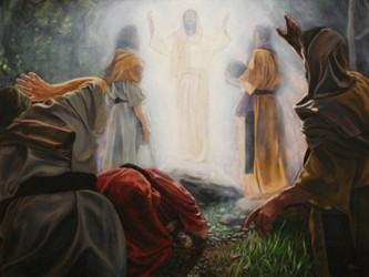 La voz del Padre resuena en la transfiguración, como se oyó en el Jordán:...