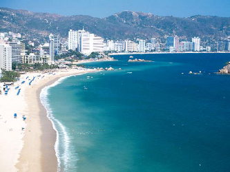 Acapulco, Vallarta, Cancún y otros puntos del centro y sur del país no se han visto...