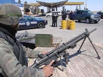 Desde que la PF tomó el control de la seguridad en Juárez, elementos militares...