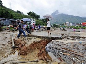 China sufre este año sus peores inundaciones durante la temporada del monzón desde...