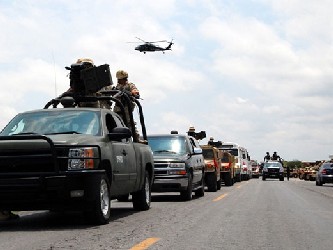 Los militares detectaron en la carretera Pedro-La Cuchilla una camioneta cuyo 