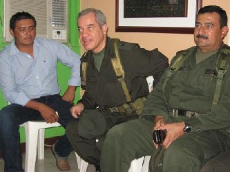 El director de Seguridad Ciudadana de la Policía, general José Roberto León,...