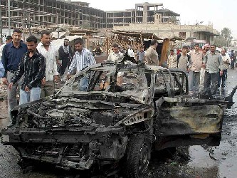 En la ciudad de Baquba, capital de la provincia de Diyala, en tres ataques perpetrados por...