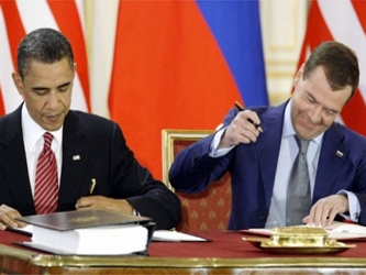 Medvédev y Obama centraron sus conversaciones en asuntos económicos, como las...