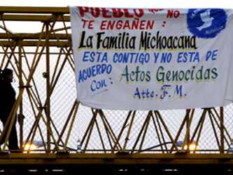 En ocasiones, La Familia Michoacana ha hecho pronunciamientos públicos y ha buscado...