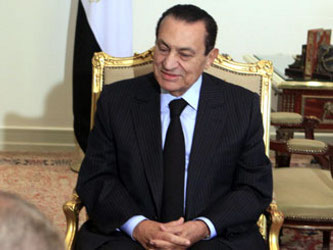 Mubarak se había reunido el martes, igualmente en el palacio presidencial, con el jefe de la...