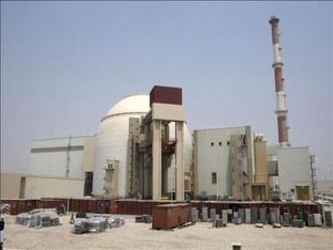 El reactor cerca del Golfo Pérsico fue llevado al 