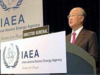 Pero el viernes los estados de la IAEA parecían unidos en torno a un problema prioritario en...