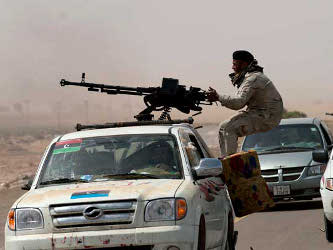 Rebeldes y dirigentes del régimen del coronel Muamar Gadafi mantuvieron negociaciones el...