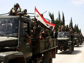 Las fuerzas armadas y de seguridad tomaron los barrios de Al Sakenturi, Al Raml y Al Junubi y...