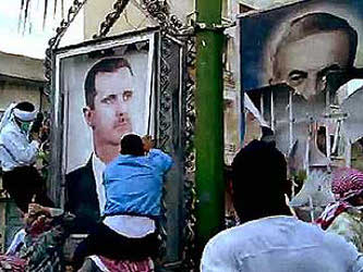 Además, un manifestante murió en Harasta y otro en Duma, en los suburbios de Damasco,...