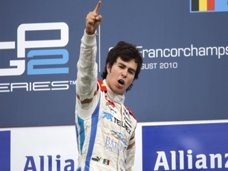 Pérez dio 46 vueltas sobre el circuito de Fiorano, Italia, consiguiendo un tiempo de 1...