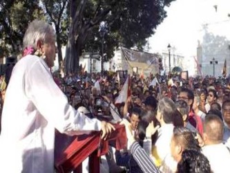 López Obrador sostuvo que su encuentro con empresarios en esta ciudad puede marcar un giro...