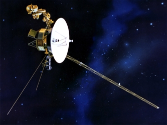 El Voyager 1 fue lanzado en 1977. La agencia espacial precisó que el aparato llegó a...