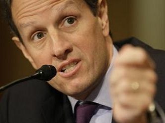 Geithner dijo que el FMI tiene que desempeñar un importante papel en la búsqueda de...