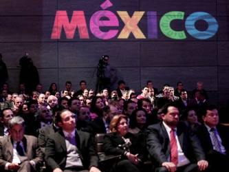 El pabellón de México tiene este año mil 300 metros cuadrados, en el que...