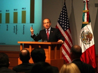 El presidente dijo que está interesado en fomentar la inmigración mexicana a Estados...