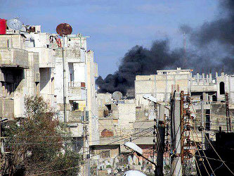 Las explosiones del lunes fueron en la ciudad noroccidental de Idlib, un bastión de la...