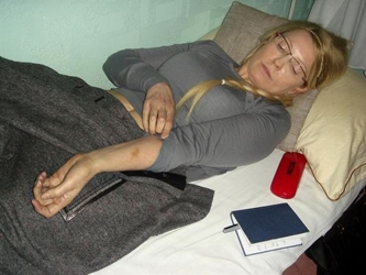 Tymoshenko padece un dolor crónico en la espalda y ha perdido alrededor de diez kilogramos...