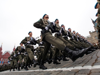 La técnica militar exhibida en Moscú el 9 de mayo, mostraba la impresionante...