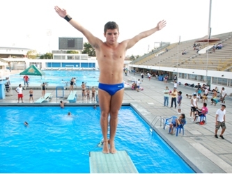 Con apenas 14 años, Mendoza ganó en febrero su boleto a la justa olímpica en...