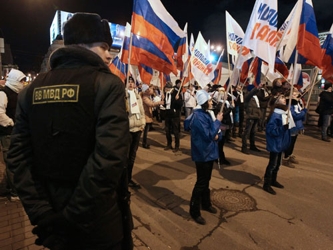 Las protestas contra Putin estallaron después de las elecciones de diciembre, que...