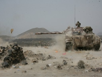 La ofensiva en Shoqra se produce apenas días después de que tropas yemeníes...
