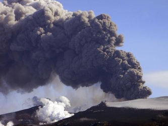 el Instituto estatal de Geología y Minería señaló que el volcán...