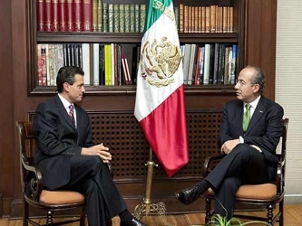 Dijo el presunto presidente Peña que de reformas habló con el presunto presidente...