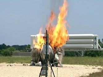 Lisa Malone dijo que, al parecer, se perdió completamente el artefacto impulsado por metano...