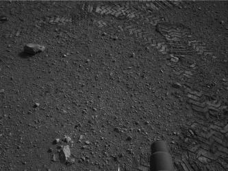 El anuncio coincidió con el primer desplazamiento -de unos pocos metros- de Curiosity en...