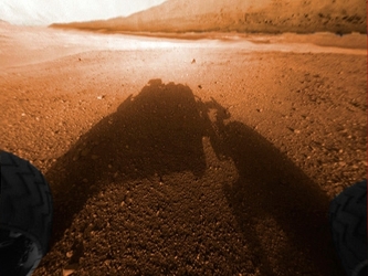La sonda aterrizó cerca del ecuador marciano en agosto para una misión de dos...