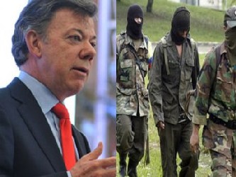 El gobierno del presidente Juan Manuel Santos inició negociaciones de paz con las FARC en...
