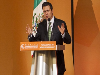 Peña Nieto insistió en su idea de transformar a México de nación...