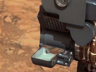 En las imágenes publicadas por la NASA, se puede observar la muestra de polvo...