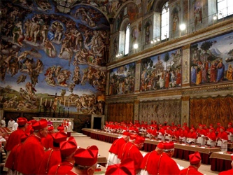 Un total de 115 cardenales participarán en el proceso de elección del nuevo Papa,...