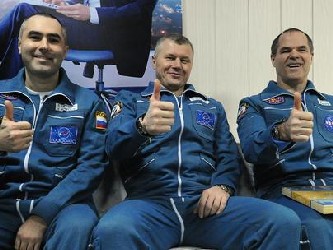 Kevin Ford, de la NASA, y los rusos Oleg Novitsky y Yevgeny Tarelkin tenían agendado...