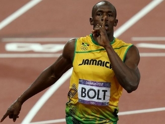 Bolt corrió los 100 metros sólo una vez este año, cuando superó a su...