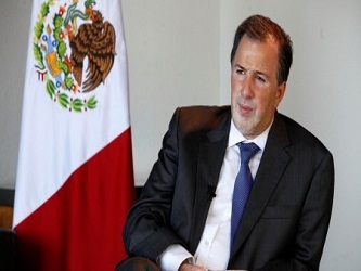 El canciller mexicano, José Antonio Meade, fue quien anunció en Ginebra la medida,...