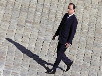 El sondeo de la consultora OpinionWay mostró que Hollande sería eliminado en la...