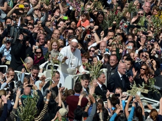 El Papa presidió una misa de la 