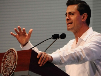 Peña Nieto dijo que este plan se sustentará en la Ley General de Protección...