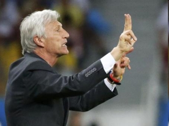 La selección colombiana que dirige el entrenador argentino terminó primera del Grupo...