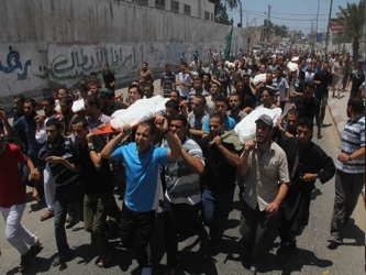Ocho miembros de una familia palestina, incluyendo a cinco niños, murieron en un ataque...