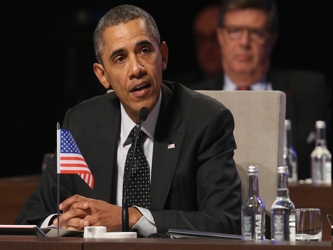 Ante los acontecimientos, Obama tendrá que remar contra corriente para lograr que el...