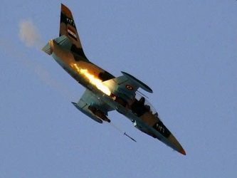 Siria dijo el martes que Israel derribó un avión de combate sirio en lo que...